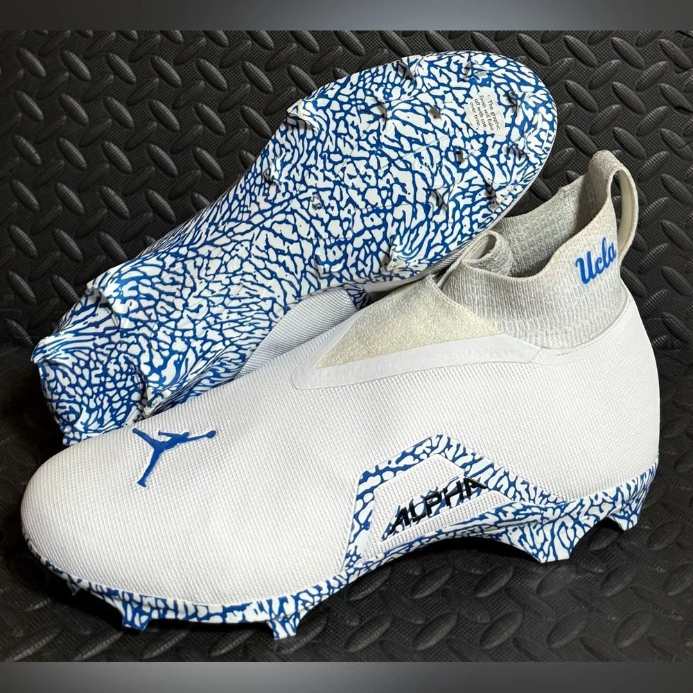 Mens‎ Jordan Football Cleats UCLA Player Size 18